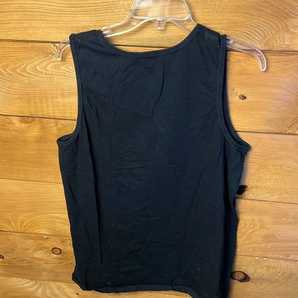 Nike Air Tee Athletic Cut Men’s  Black Tank Top Md workout Athleisure Loungewear